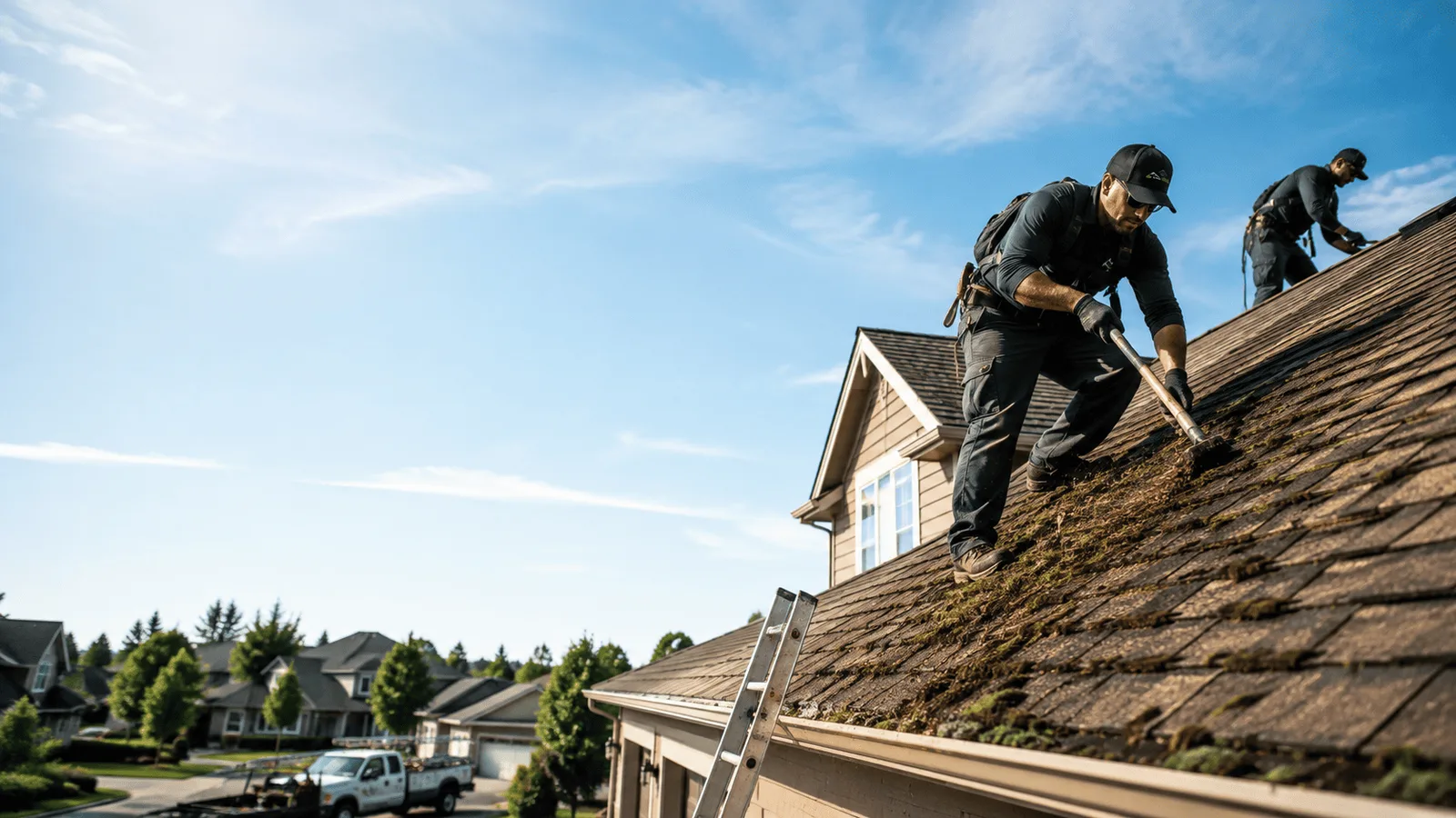 Roof Moss Removal in Maple Lake, MN near me